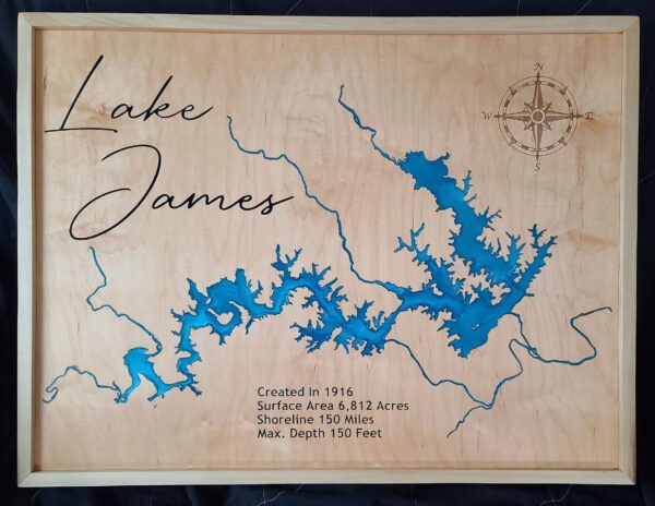 Lake James  Sign